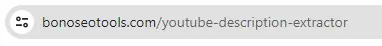 YouTube Description Extractor