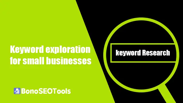 Keyword research for small businesses